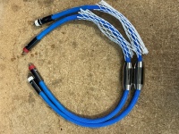 Black Rhodium Sonata VS-2 Stereo Interconnects 0.5m Pair with GN-4R Connectors - New Old Stock
